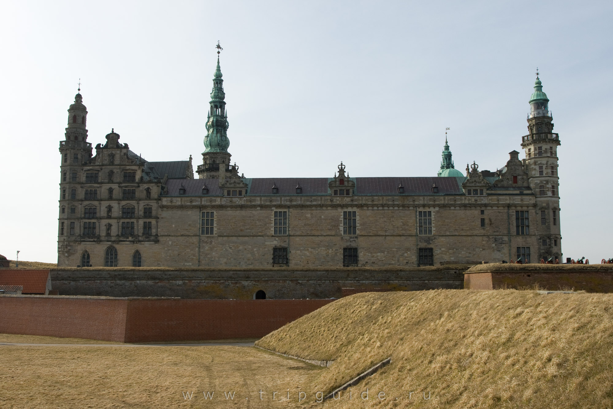 Замок Кронборг — замок Гамлета (Kronborg slot)